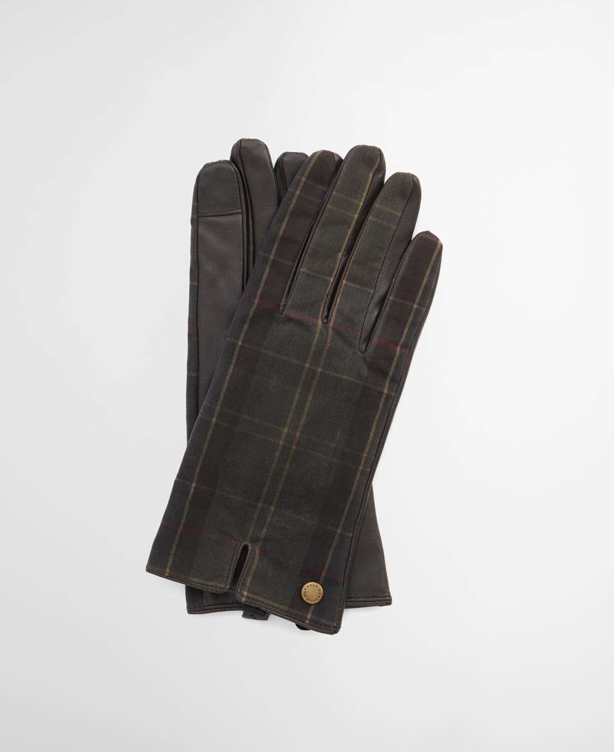 Guantes de mujer Scarlet Tartan BARBOUR negro