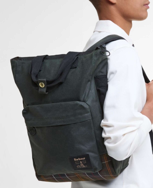 Barbour Field Wax Backpack - Imagen 2