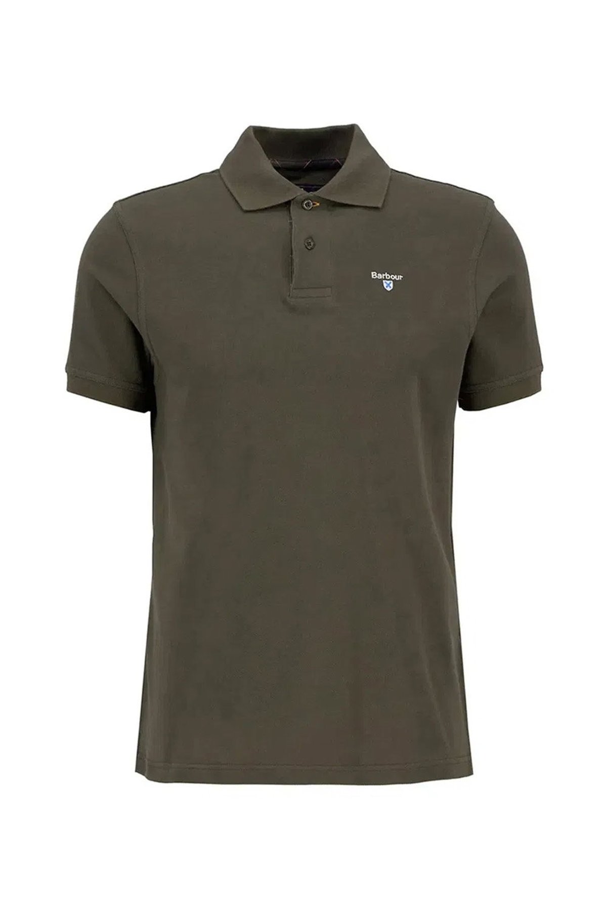 Barbour Polo Sports Hombre Verde Oliva
