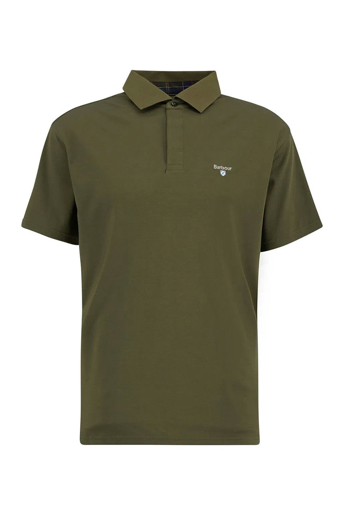 Barbour Polo Haswell Hombre Verde Oliva