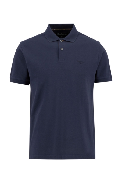 Polo Pima Cotton Azul Marino Hombre Barbour