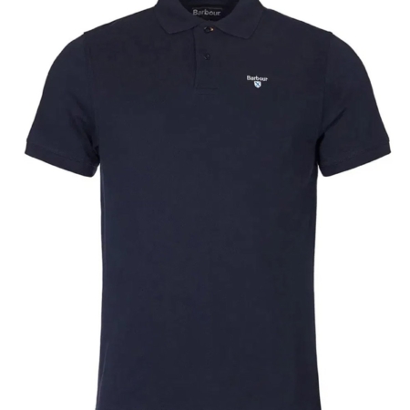 Barbour Polo Sports Hombre Azul Marino