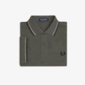 Polo Fred Perry M3600 con ribete de dos franjas