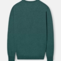 Jersey cuello pico verde petróleo Silbon hombre - vista 3