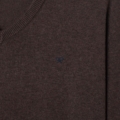Jersey cuello pico marrón Silbon hombre - vista 2