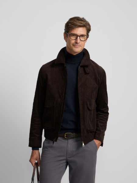 Chaqueta pana marrón Silbon hombre