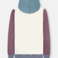 Sudadera capucha multicolor crema Silbon hombre - vista 3