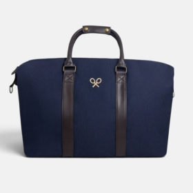Bolsa de viaje clásica raquetas azul marino Silbon hombre