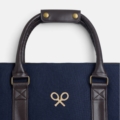 Bolsa de viaje clásica raquetas azul marino Silbon hombre - vista 2