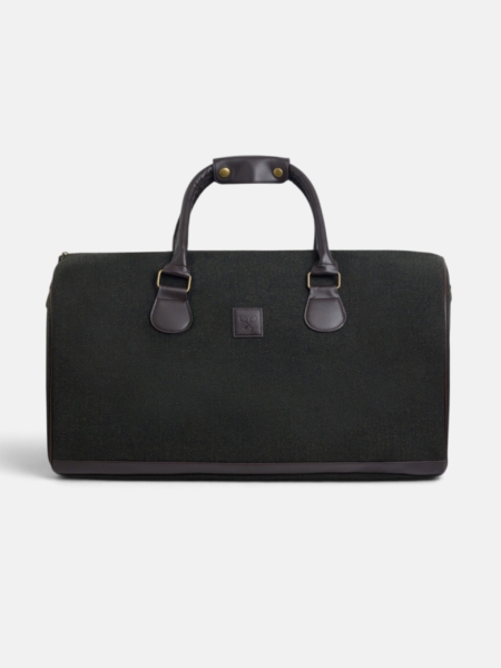Bolsa de viaje tejido espiga verde Silbon hombre