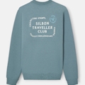 Sudadera traveller club petróleo Silbon hombre - vista 4