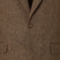 Americana espiga marrón Silbon hombre - vista 2