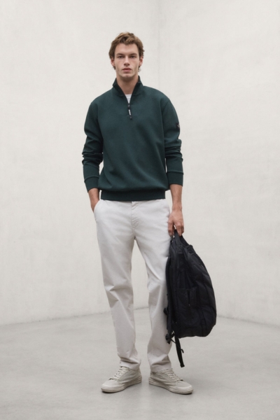 Sudadera Ecoalf hombre Terel Ciprés