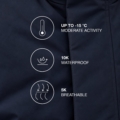 Abrigo Ecoalf hombre Parko Azul marino