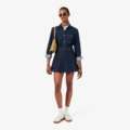 Camisa denim ligera de corte regular Lacoste mujer Azul - imagen 2