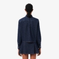 Camisa denim ligera de corte regular Lacoste mujer Azul - imagen 4