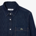 Camisa denim ligera de corte regular Lacoste mujer Azul - imagen 6