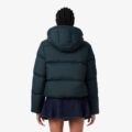 Chaqueta acolchada con capucha hidrófuga Lacoste mujer Verde oscuro - imagen 4 Chaqueta acolchada con capucha hidrófuga Lacoste mujer Verde oscuro - imagen 4