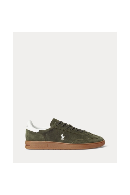 Deportiva Bedford de ante Polo Ralph Lauren Beige y blanco - imagen 1 Deportiva Bedford de ante Polo Ralph Lauren Beige y blanco - imagen 1