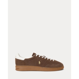 Deportiva Bedford de ante Polo Ralph Lauren Marrón chocolate y blanco - imagen 1 Deportiva Bedford de ante Polo Ralph Lauren Marrón chocolate y blanco - imagen 1