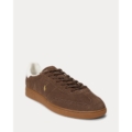 Deportiva Bedford de ante Polo Ralph Lauren Marrón chocolate y blanco - imagen 5