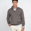 Jersey Zipper Harper & Neyer Gris topo - imagen 1