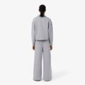 Pantalón de chándal de canalé de corte acampanado Lacoste mujer Gris vigoré - imagen 4