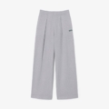 Pantalón de chándal de canalé de corte acampanado Lacoste mujer Gris vigoré - imagen 5