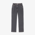 Pantalón vaquero de corte recto y tiro alto Lacoste mujer Gris oscuro - imagen 5