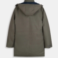 Parka Balham Harper & Neyer Verde militar - prenda sin modelo, vista trasera Parka Balham Harper & Neyer Verde militar - prenda sin modelo, vista trasera