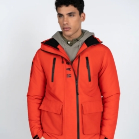 Parka Canada Harper & Neyer Naranja quemado - vista frontal Parka Canada Harper & Neyer Naranja quemado - vista frontal