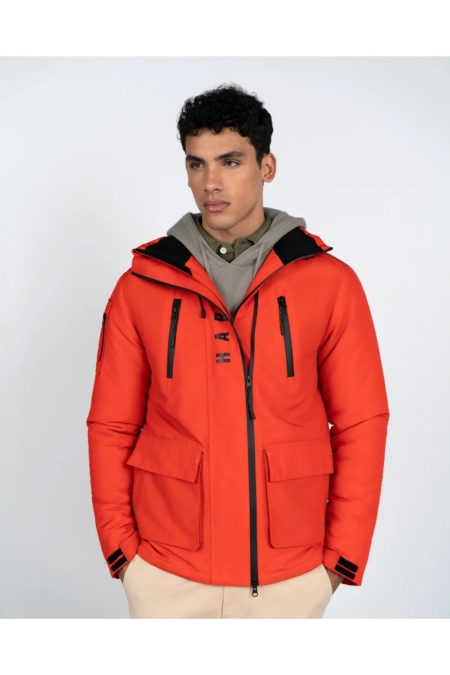 Parka Canada Harper & Neyer Naranja quemado - vista frontal Parka Canada Harper & Neyer Naranja quemado - vista frontal