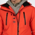 Parka Canada Harper & Neyer Naranja quemado - detalle Parka Canada Harper & Neyer Naranja quemado - detalle