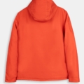 Parka Canada Harper & Neyer Naranja quemado - prenda sin modelo, vista trasera Parka Canada Harper & Neyer Naranja quemado - prenda sin modelo, vista trasera