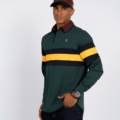 Polo Vintage de manga larga Harper & Neyer Verde bosque - imagen 1