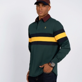 Polo Vintage de manga larga Harper & Neyer Verde bosque - imagen 1 Polo Vintage de manga larga Harper & Neyer Verde bosque - imagen 1