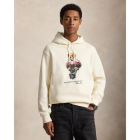 Sudadera de felpa con Polo Bear Polo Ralph Lauren Crema club - imagen 1