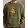 Sudadera de felpa con Polo Bear Polo Ralph Lauren Verde oliva - imagen 5