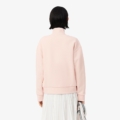 Sudadera de piqué de cuello alto con cremallera Lacoste mujer Rosa - imagen 4 Sudadera de piqué de cuello alto con cremallera Lacoste mujer Rosa - imagen 4