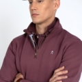 Sudadera Half Zipper Winner Harper & Neyer Burdeos - imagen 3 Sudadera Half Zipper Winner Harper & Neyer Burdeos - imagen 3